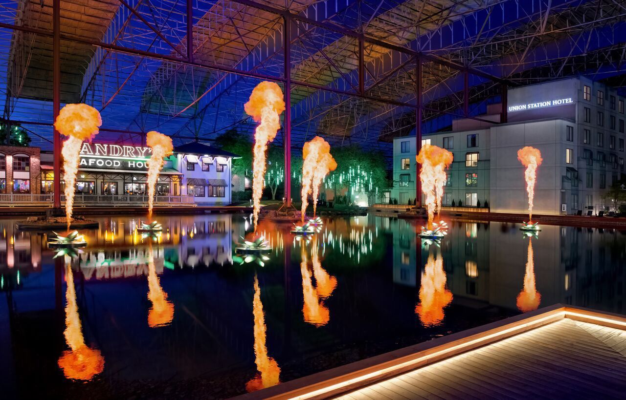Renderings of the St. Louis Aquarium at St. Louis Union Station